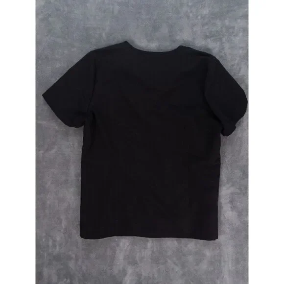 FIGS Black Scrubs Set Zamora Jogger Pants L Petite + Catarina Top L - Picture 2 of 15